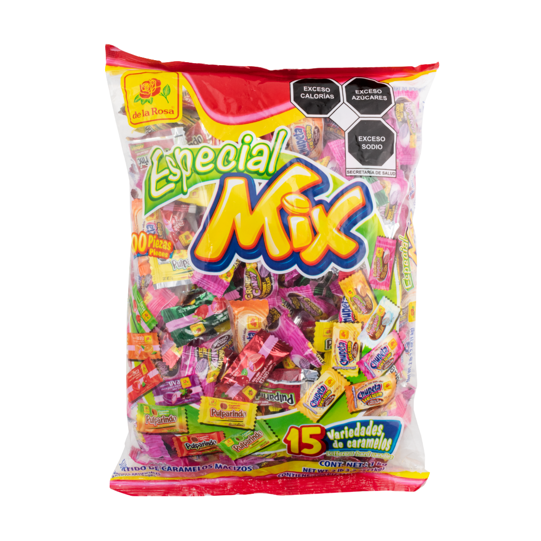 Especial Mix Caramelos Surtidos 1 Kilo 200 pzas 5 g c/u