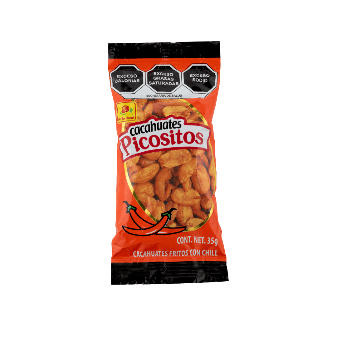 Cacahuates Picositos 14 sobres 35 grs c/u