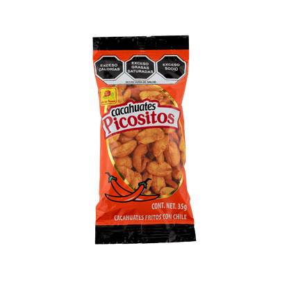Cacahuates Picositos 14 sobres 35 grs c/u