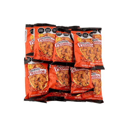 Cacahuates Picositos 14 sobres 35 grs c/u