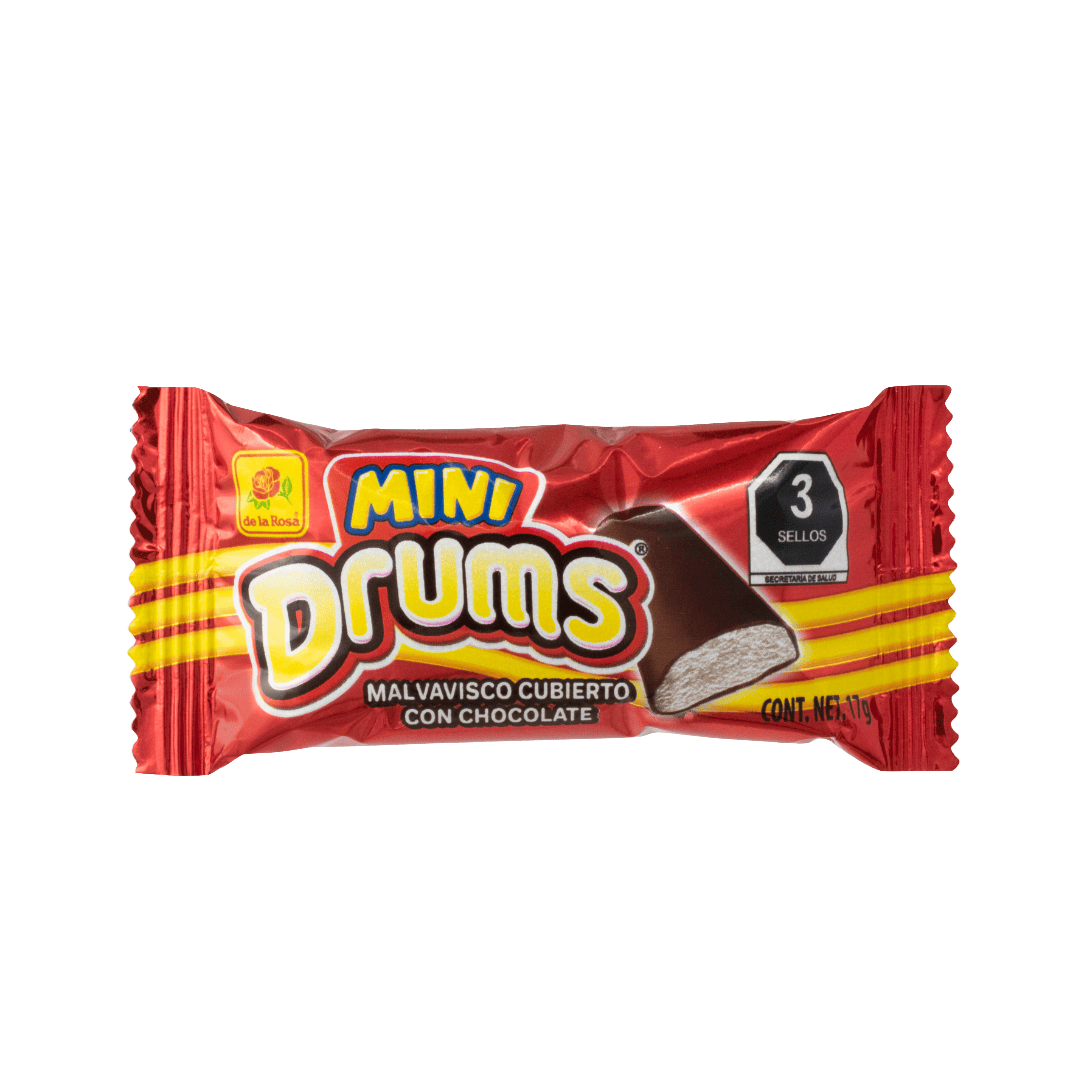 Mini Drums 24 piezas 17 grs c/u