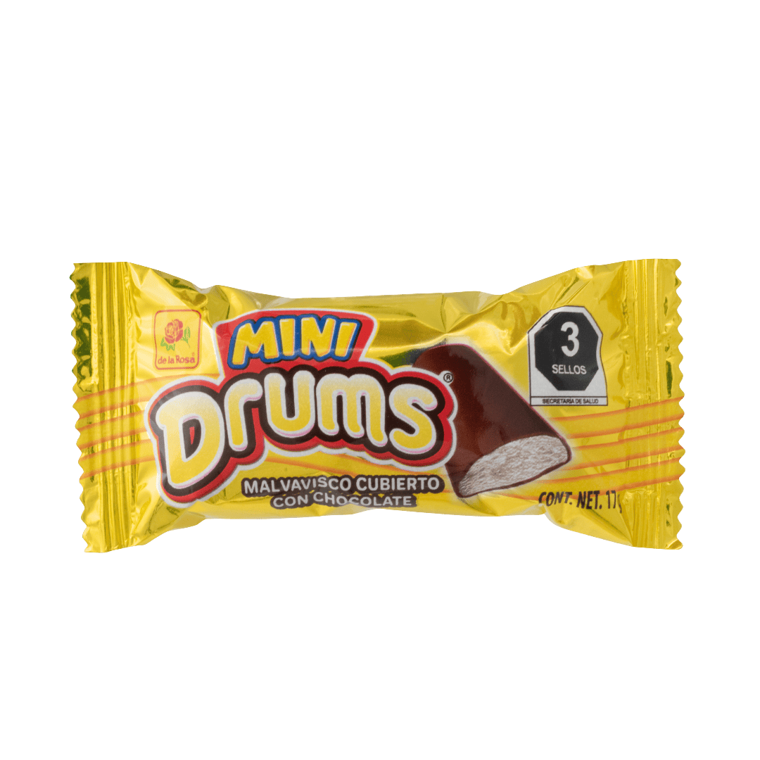 Mini Drums 24 piezas 17 grs c/u