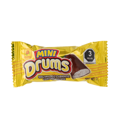Mini Drums 24 piezas 17 grs c/u