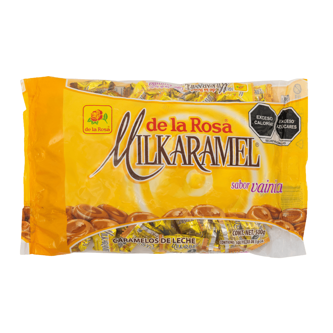 Caramelo Milkaramel Vainilla 100 piezas 500 grs