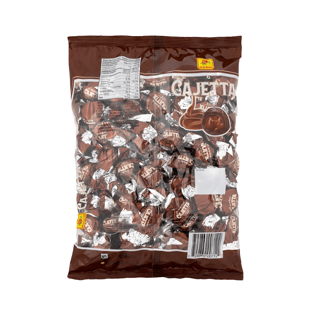 Cajetta 100 piezas - 1 Kilo