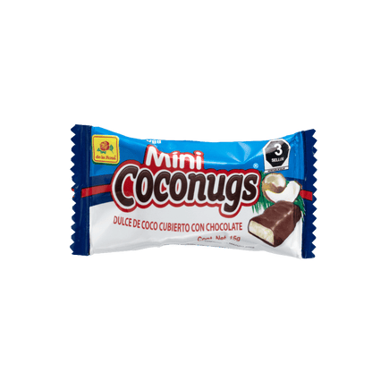 Mini Chocolate CocoNugs con Coco rallado 24 piezas 15 grs