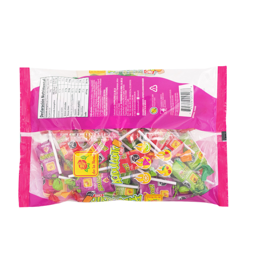 Paleta de Caramelo Suave Aciduladita 40 piezas 8.5 grs