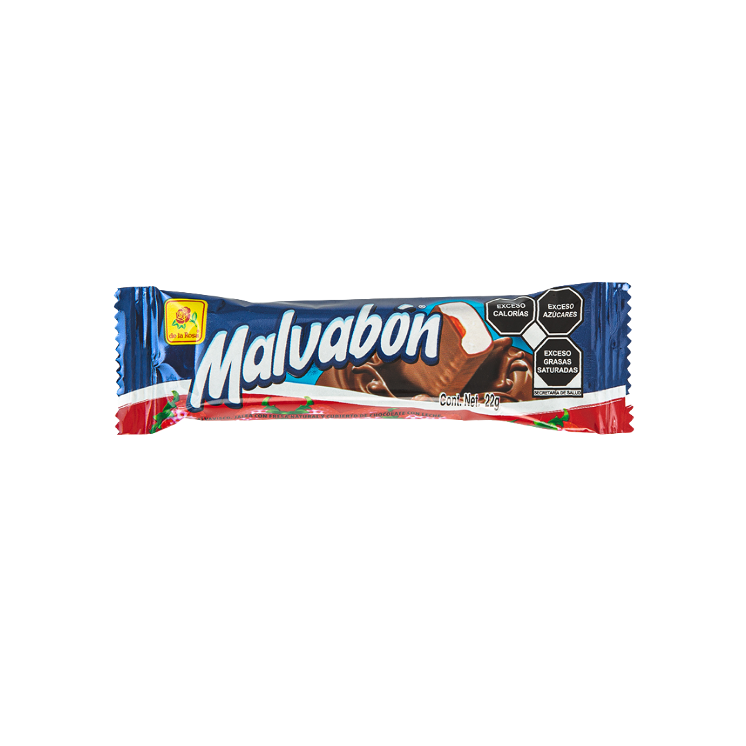 Malvabón Fresa 12 piezas 22 grs
