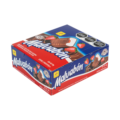 Malvabón Fresa 12 piezas 22 grs