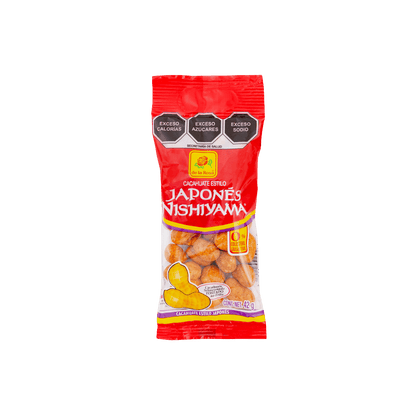 Cacahuate Japonés Nishiyama 14 piezas 42 grs