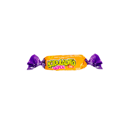 Caramelo Suave Aciduladito Tropical 100 piezas 5 grs
