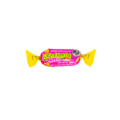 Caramelo Suave Aciduladito Tropical 100 piezas 5 grs
