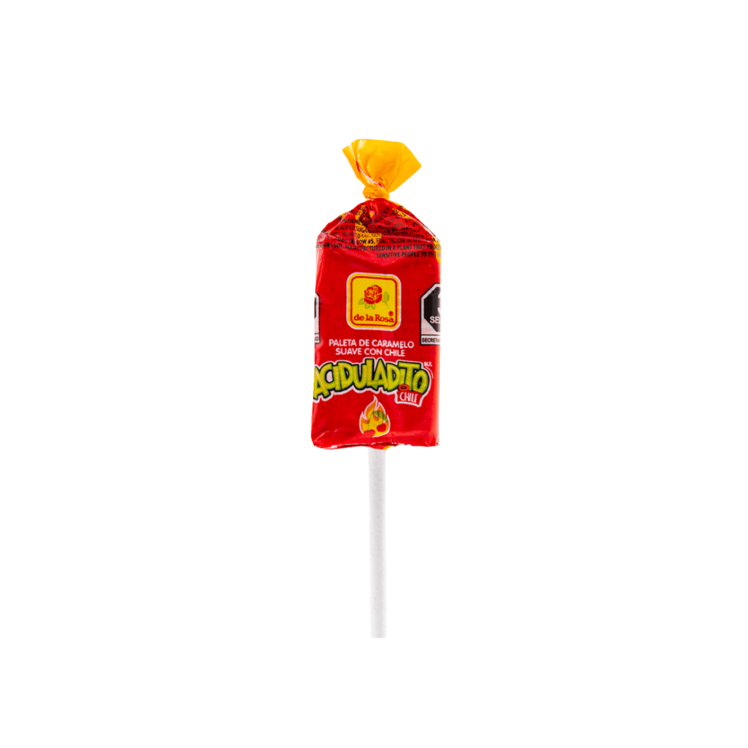 Paleta de Caramelo Suave Aciduladita 40 piezas 8.5 grs