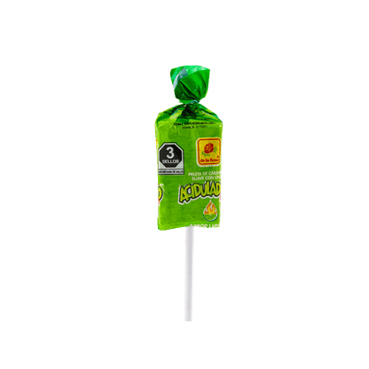 Paleta de Caramelo Suave Aciduladita 40 piezas 8.5 grs