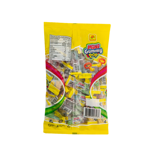 Gomitas Mini Gummy Pop Envoltura Individual 50 piezas 6 grs