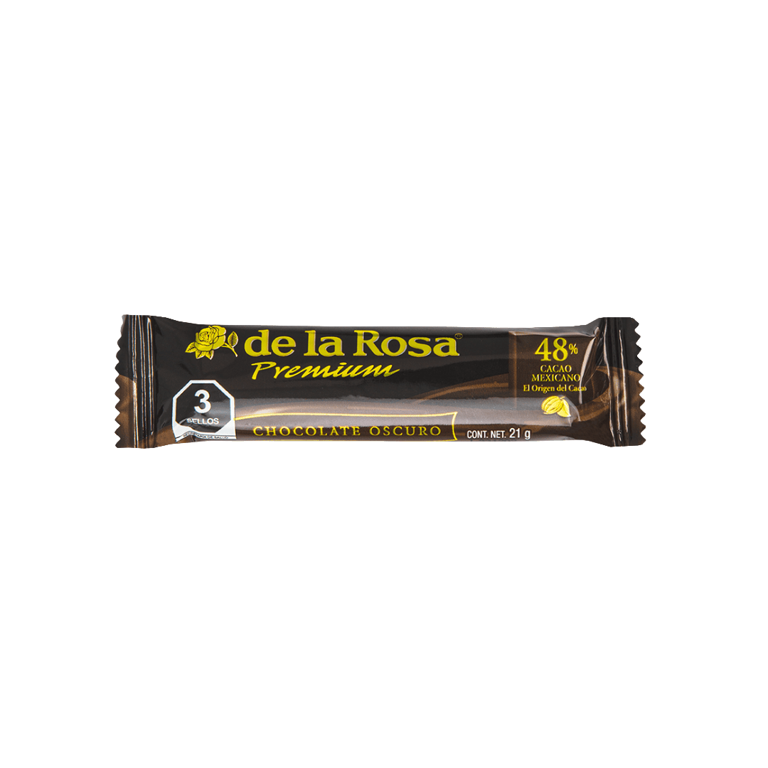 Chocolate Oscuro Premium 16 piezas 21 grs