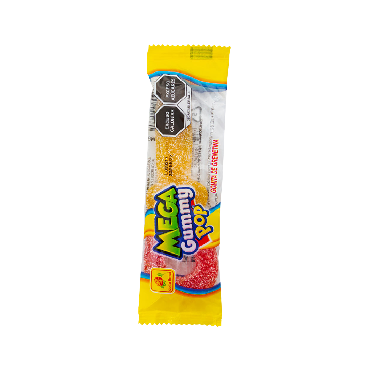 Mega Gummypop 12 piezas 45 grs