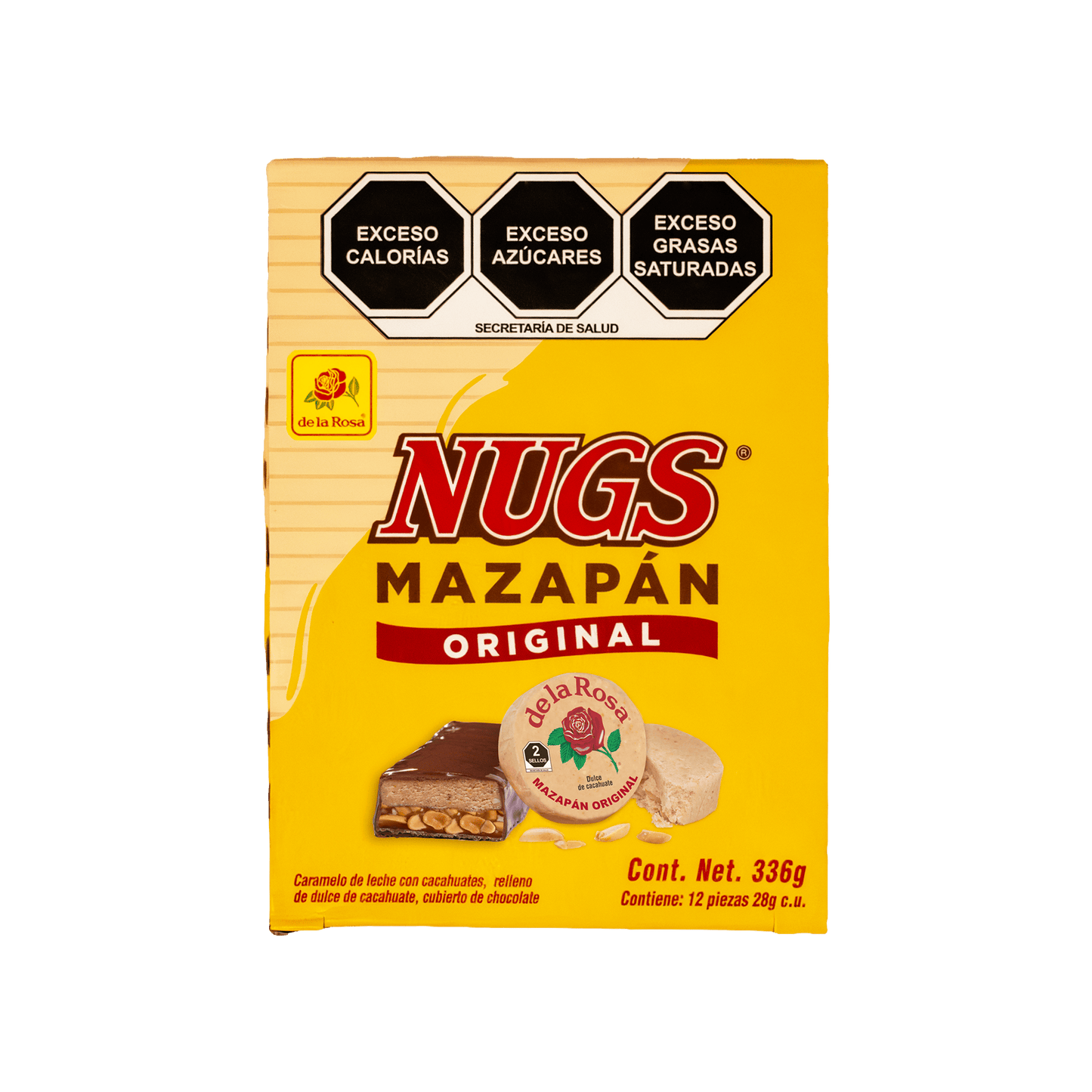 Nugs Mazapán 12 piezas 28 grs