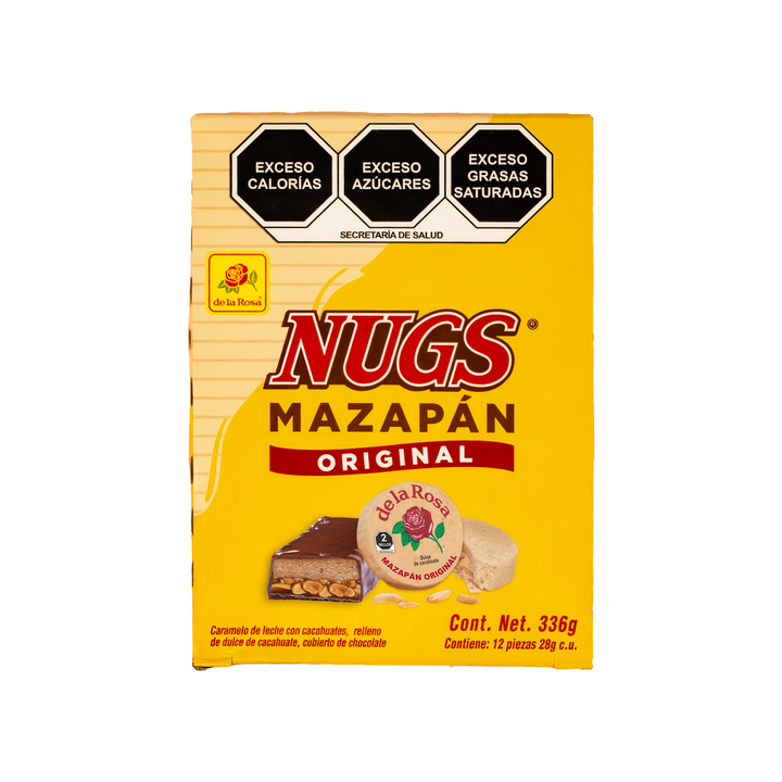 Nugs Mazapán 12 piezas 28 grs