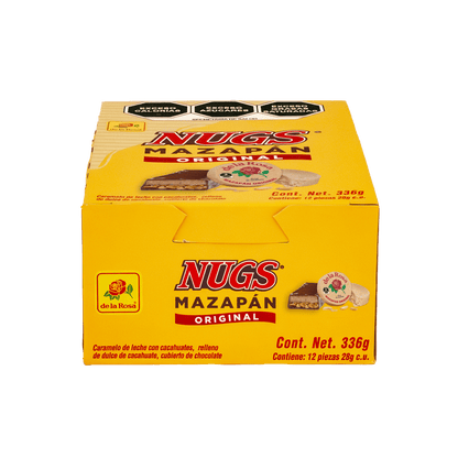 Nugs Mazapán 12 piezas 28 grs