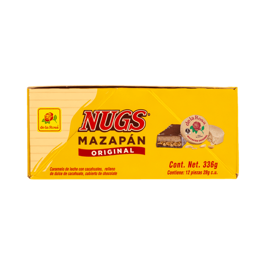 Nugs Mazapán 12 piezas 28 grs