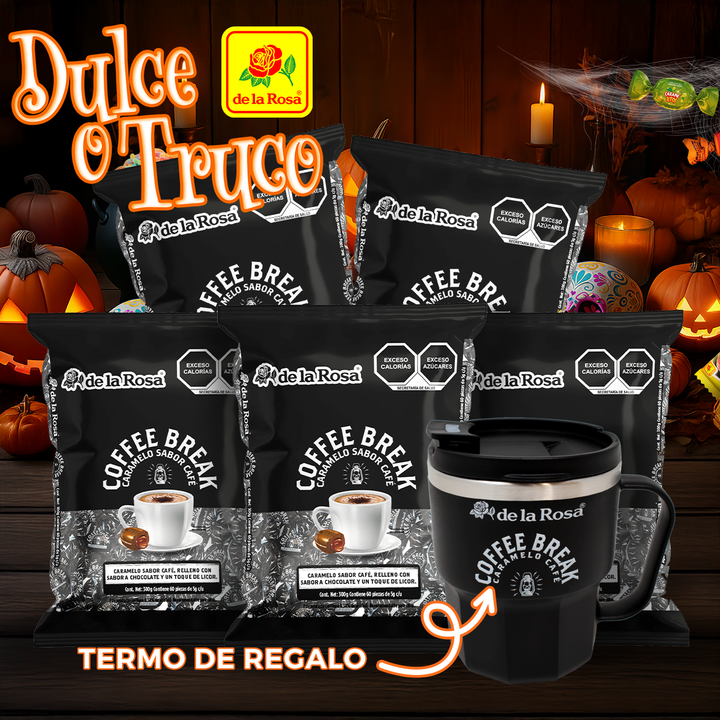Paquete Coffee Lovers + Termo de regalo 🦇