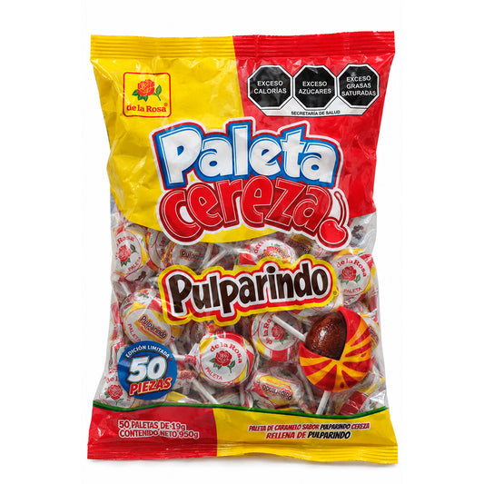 Paleta Cereza Pulparindo
