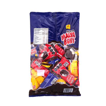 Paleta Malvabony Cubierto con Chocolate 40 piezas 12 grs