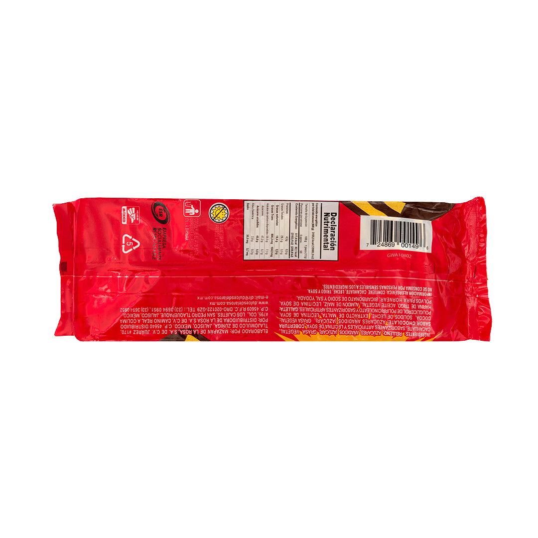 Galleta Mini Wafertin 50 piezas de 12 grs c.u.