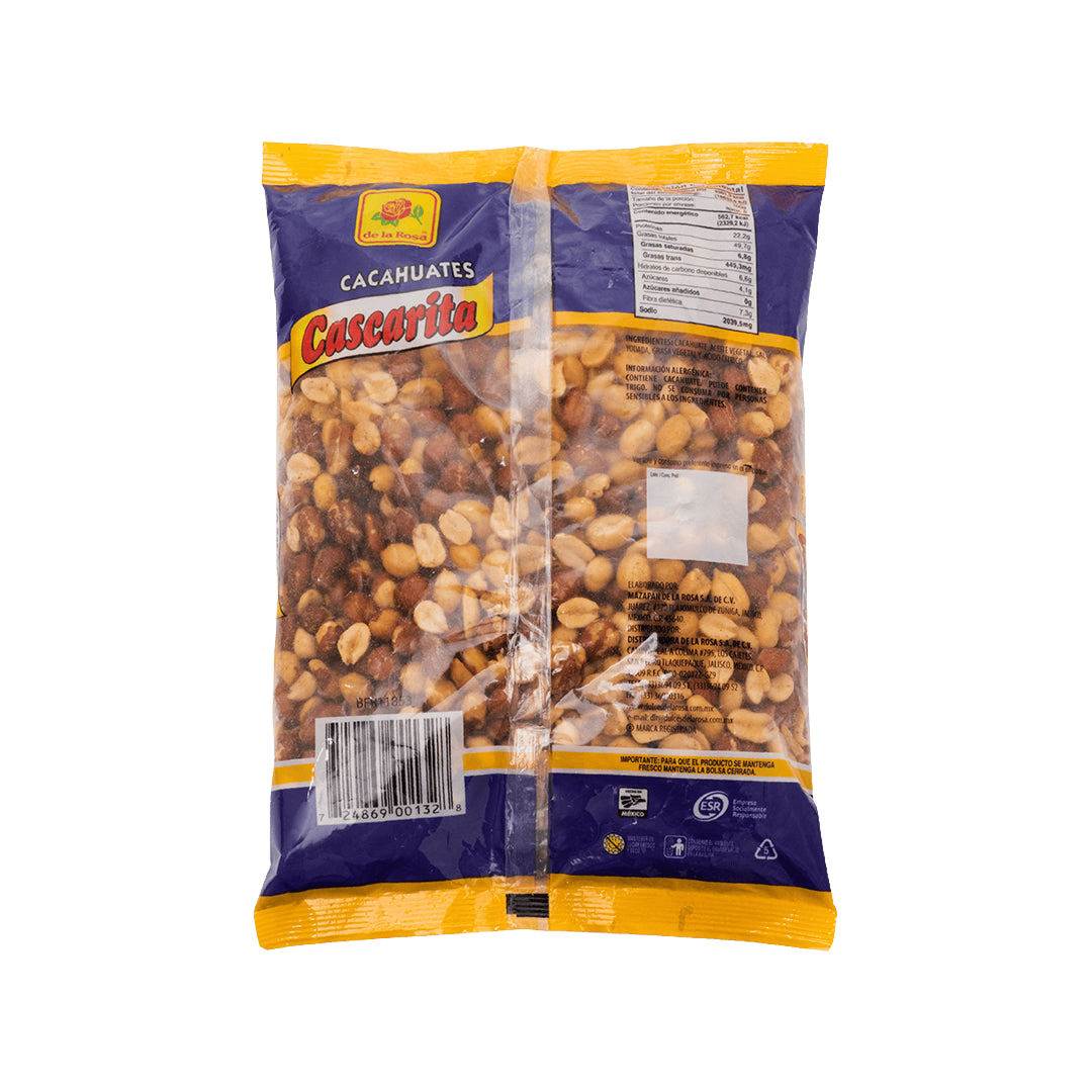 Cacahuates Cascarita 800 grs