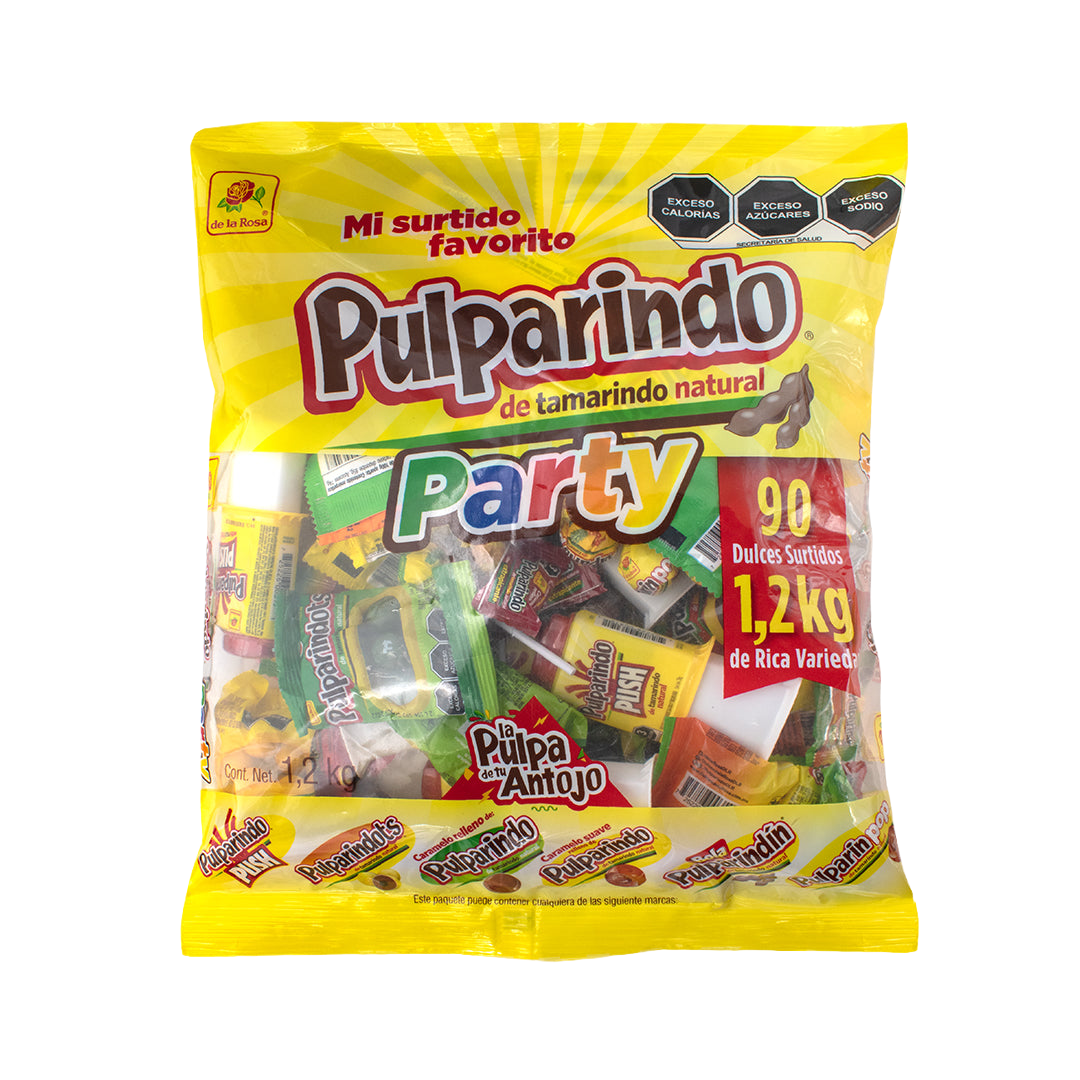 Pulparindo Party 90 piezas 1.2 kg