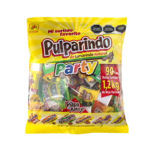 Pulparindo Party 90 piezas 1.2 kg