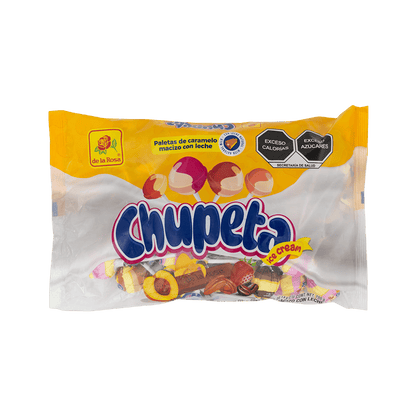 Chupeta Ice Cream Paleta 50 piezas 14 grs c/u