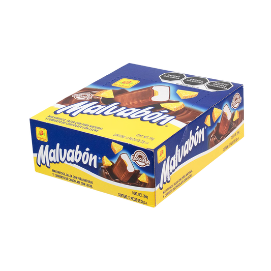 Malvabón Piña 12 piezas 22 grs