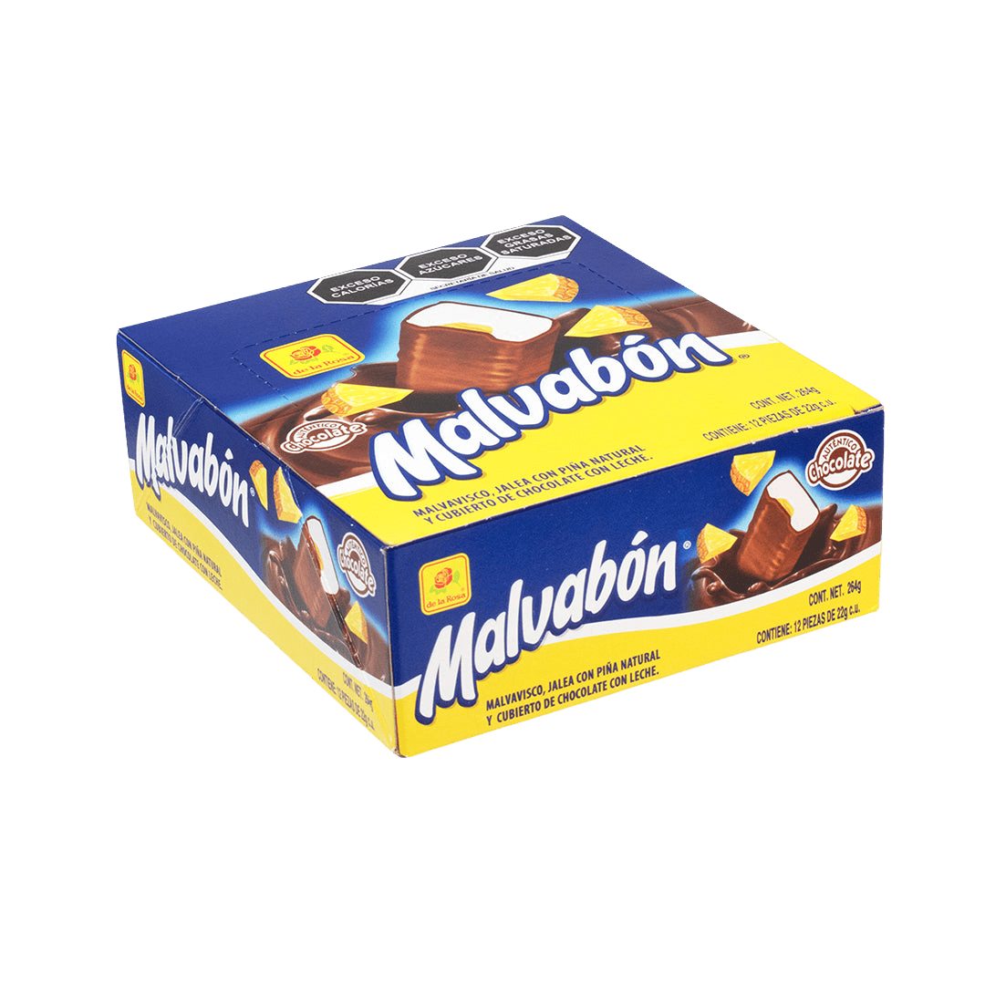 Malvabón Piña 12 piezas 22 grs