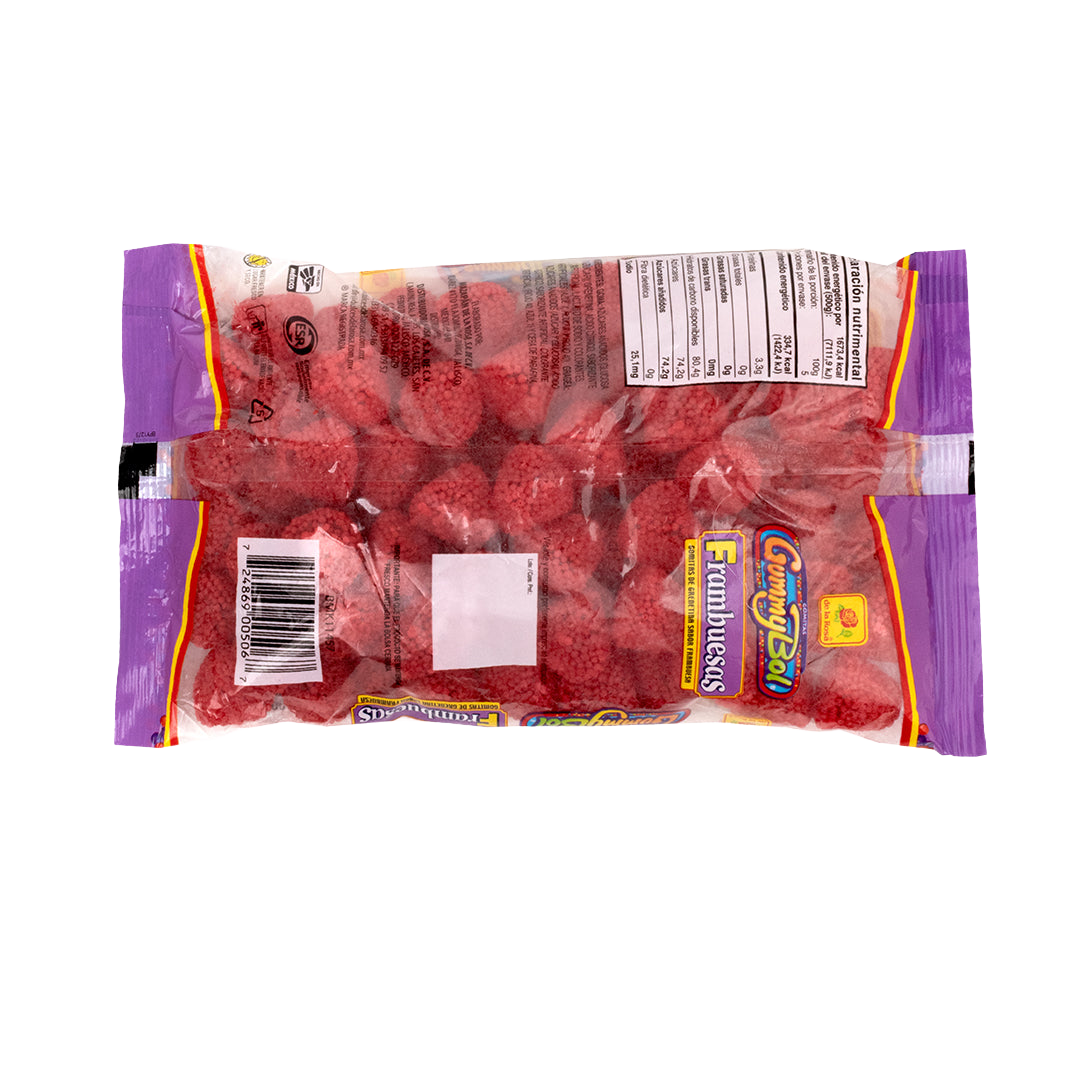Gomitas GummyBol Frambuesas 500 grs