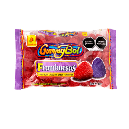 Gomitas GummyBol Frambuesas 500 grs