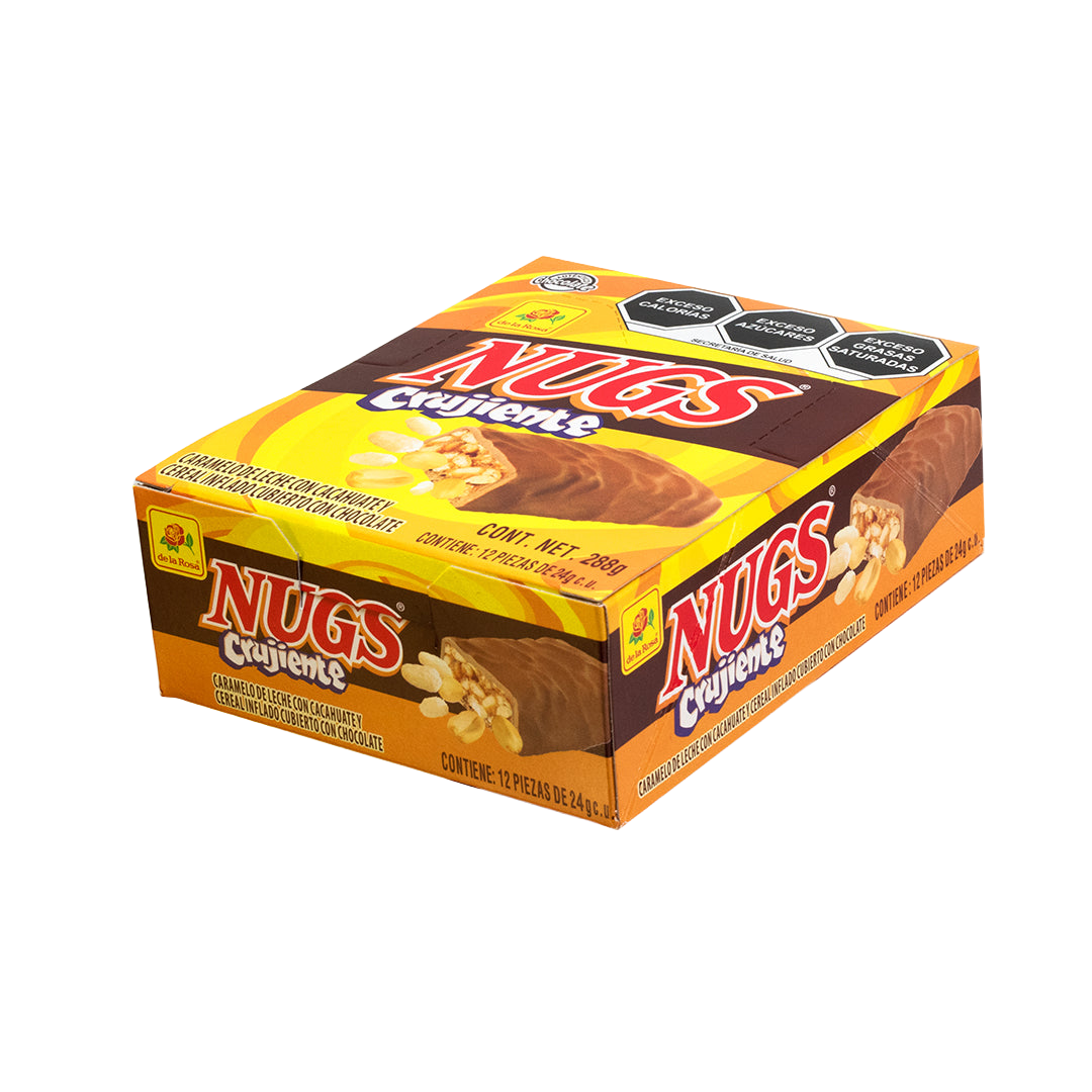 Chocolate Nugs Crujiente 12 pzs