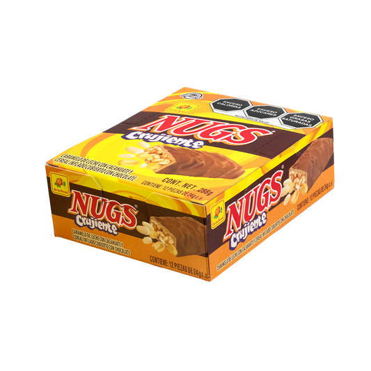 Chocolate Nugs Crujiente 12 pzs