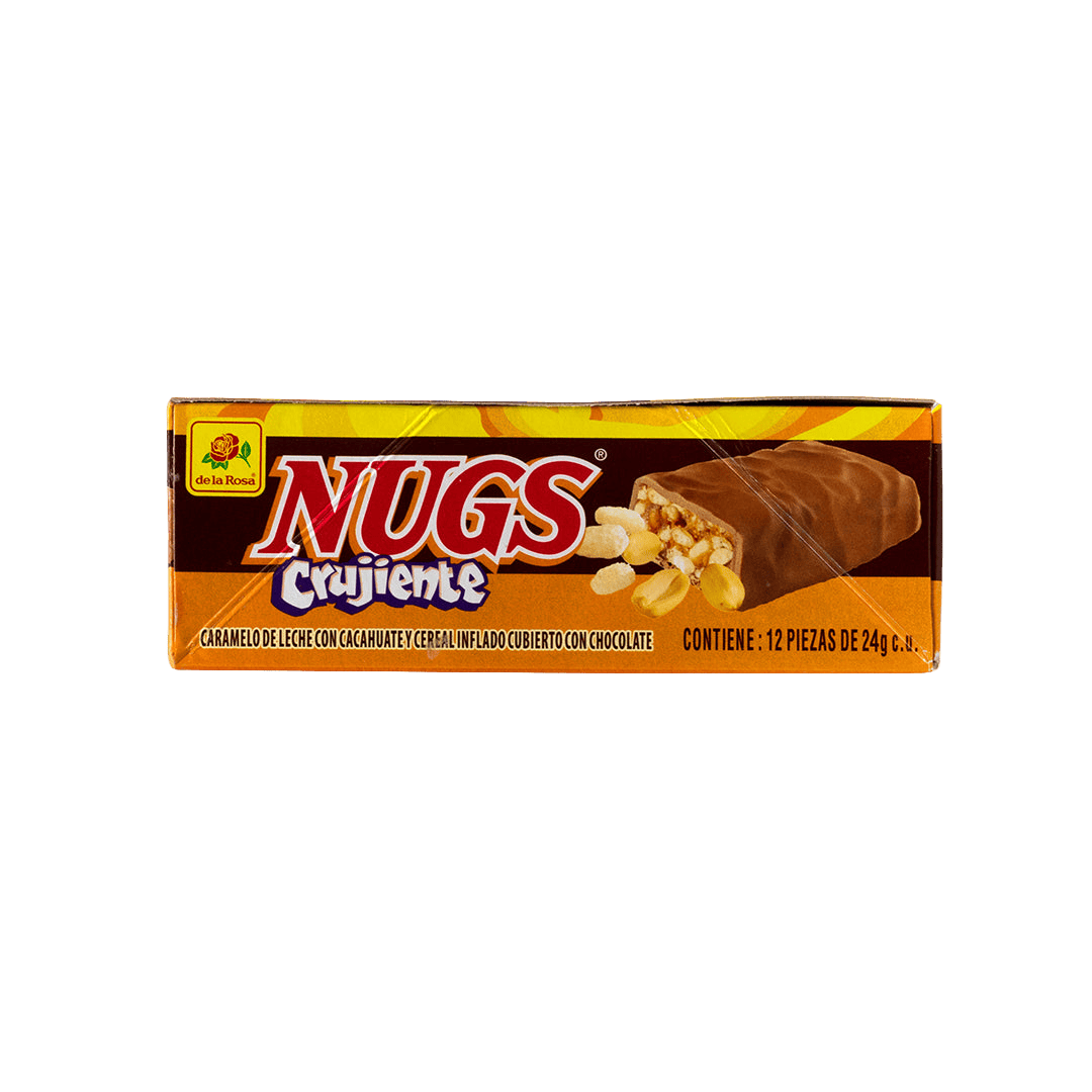 Chocolate Nugs Crujiente 12 pzs