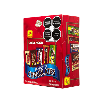 Surtido de chocolates, 36 piezas, 519 gr