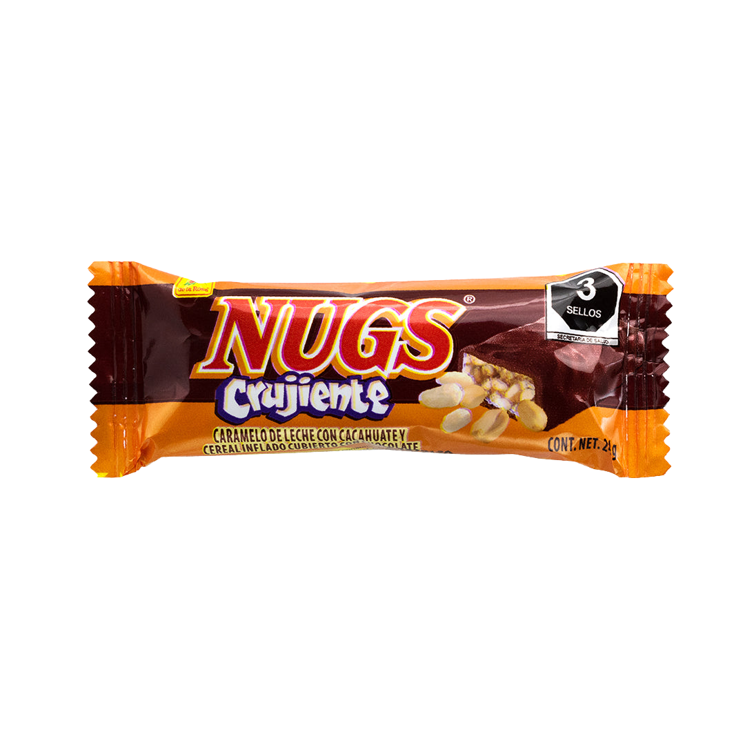 Chocolate Nugs Crujiente 12 pzs