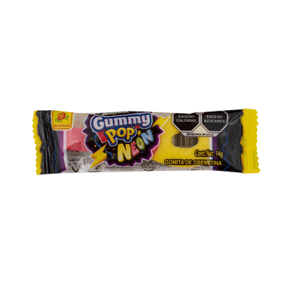 Gomitas Gummy Pop NEON 25 piezas 14 grs