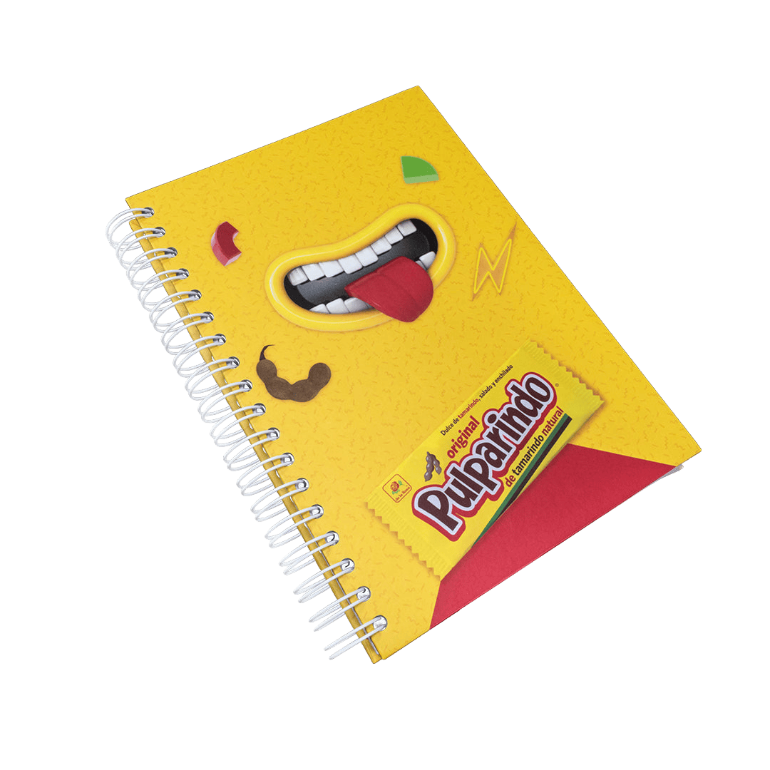 Cuaderno con Diseño de Pulparindo