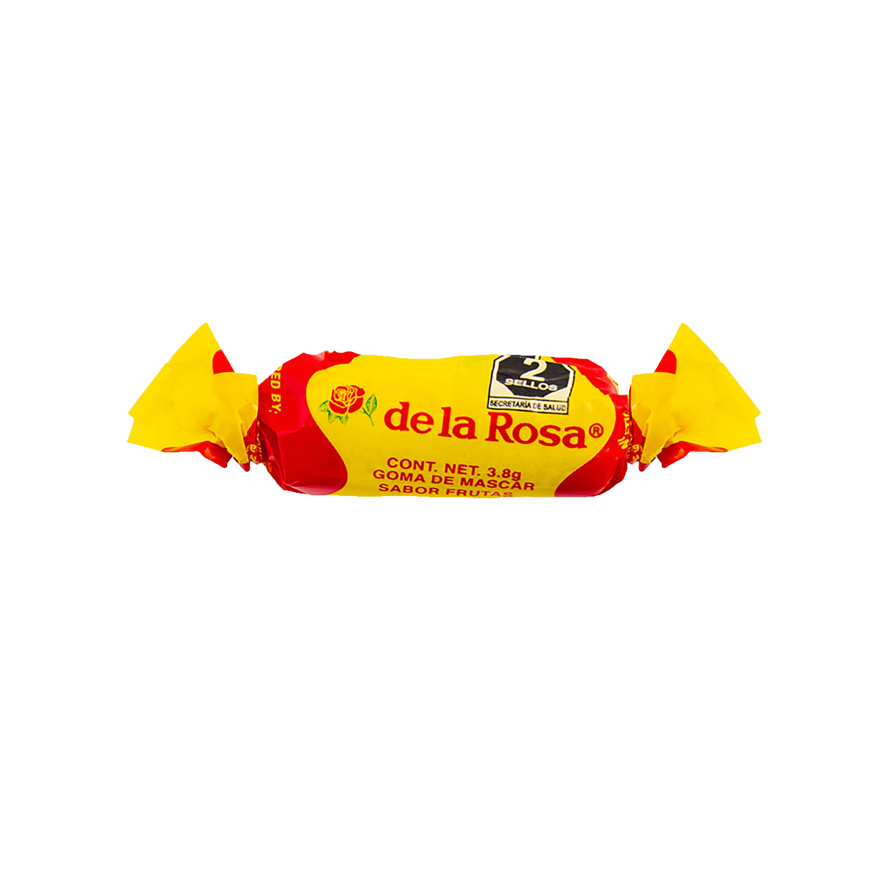 Chicle Moño Surtido sabor Frutas, Plátano y Menta 100 piezas 3.8 grs