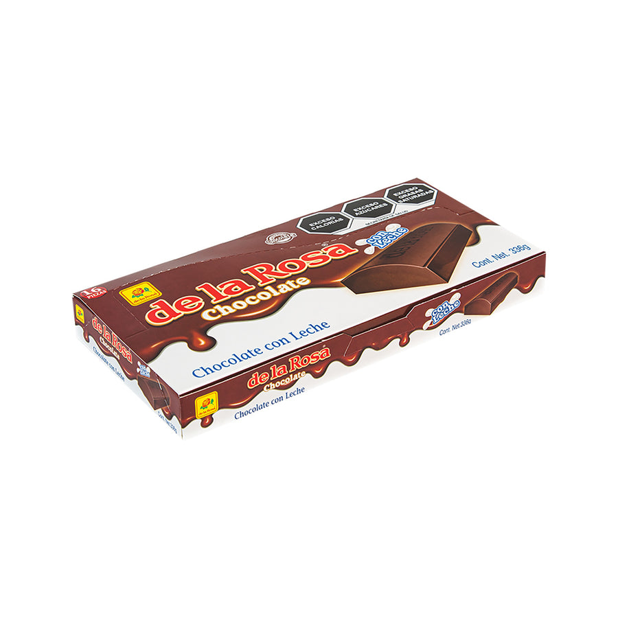 Chocolate con leche estilo Suizo 16 piezas 21 grs