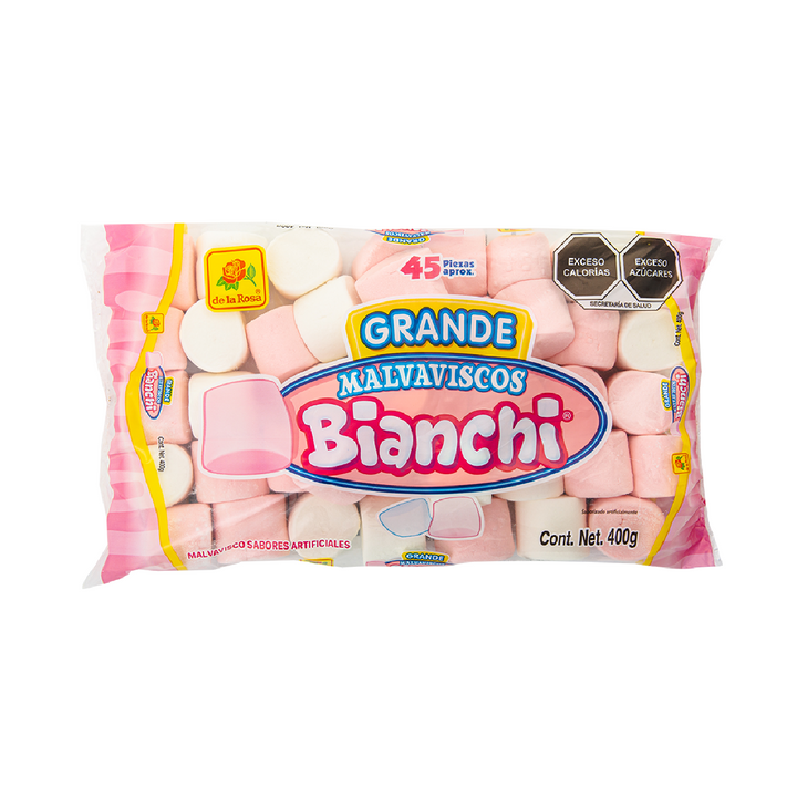 Bombón Bianchi Gigante Blanco y Rosa 400 grs