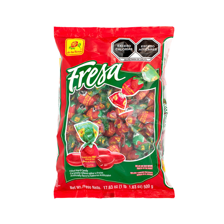 Caramelo Lito Fresa 100 piezas 500 grs