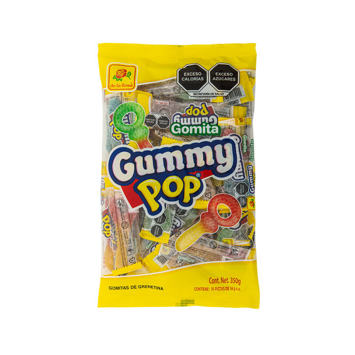 Gomitas Gummy Pop 25 piezas 14 grs