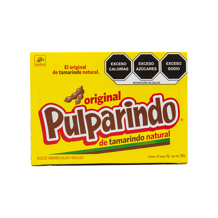 Pulparindo Original 20 piezas 14 grs